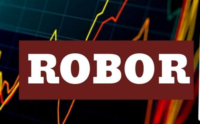 ROBOR la trei luni a coborât marți la 5,81%