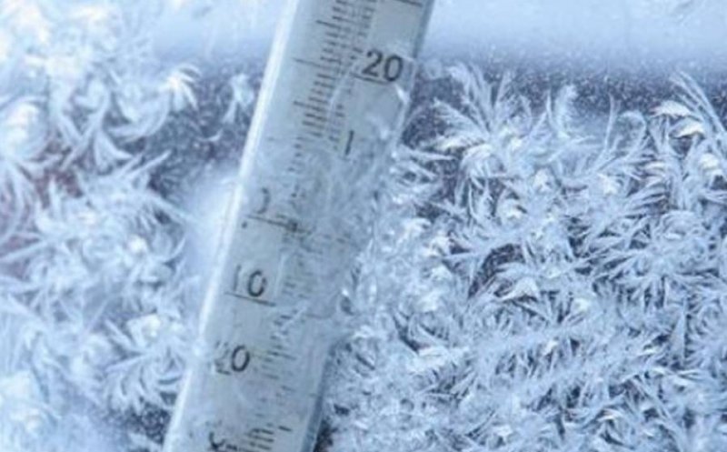 Vreme foarte rece în weekend. Temperaturi maxime între -6 şi 4 grade şi vânt puternic