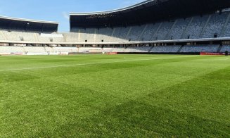 Terenul de pe Cluj Arena se prezintă în condiții excelente: "Avem cel mai bun gazon din România"