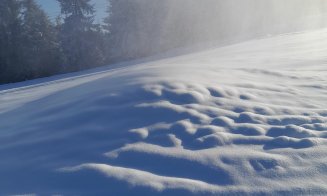 Zăpadă proaspătă la Mărișel: Ne vedem pe pârtie!