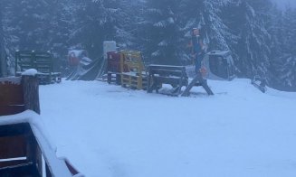 Zăpadă proaspătă la Mărișel: Ne vedem pe pârtie!