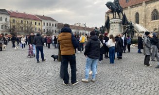 Protest animale Cluj-Napoca 22 februarie 2026