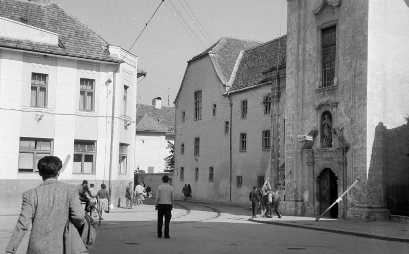 Piața Muzeului în anul 1962