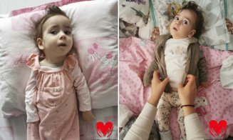O fetiță, singurul copil din România diagnosticat cu mutație genetică rară, are nevoie de sprijin pentru a continua tratamentul