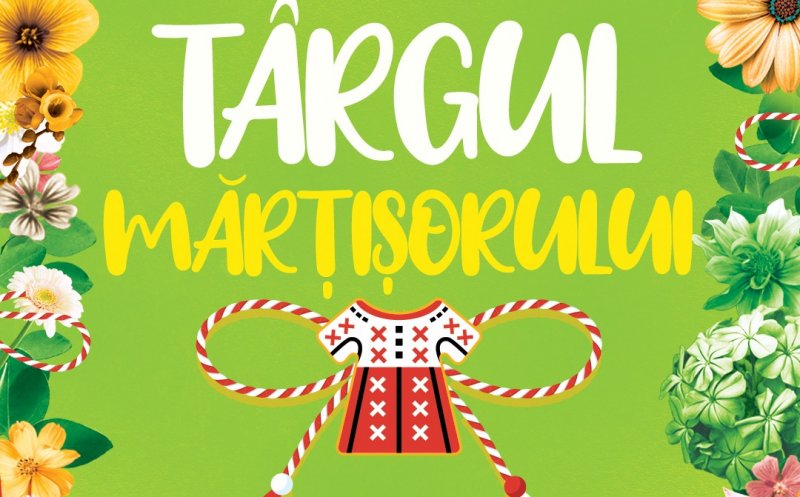 Magia primăverii începe la Turda: Când se deschide Târgul Mărțișorului