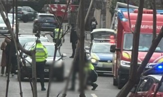 Copil de nouă ani, spulberat de o mașină în Cluj-Napoca. Minorul a fost transportat în stare de inconștiență la spital