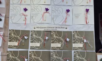 Turul târgurilor de mărțișoare din Cluj-Napoca: De la obiecte lucrate manual, la flori, dulciuri și bucate tradiționale. Ce prețuri sunt