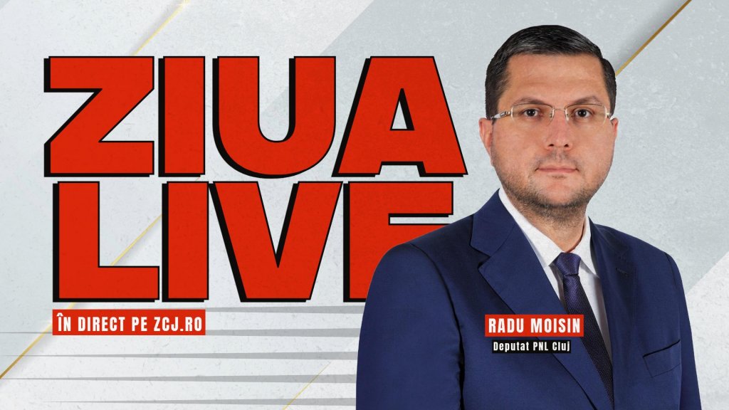 Deputatul Radu Moisin, invitat la ZIUA LIVE / Reforma administrației și măsurile de relansare economică, explicate în direct