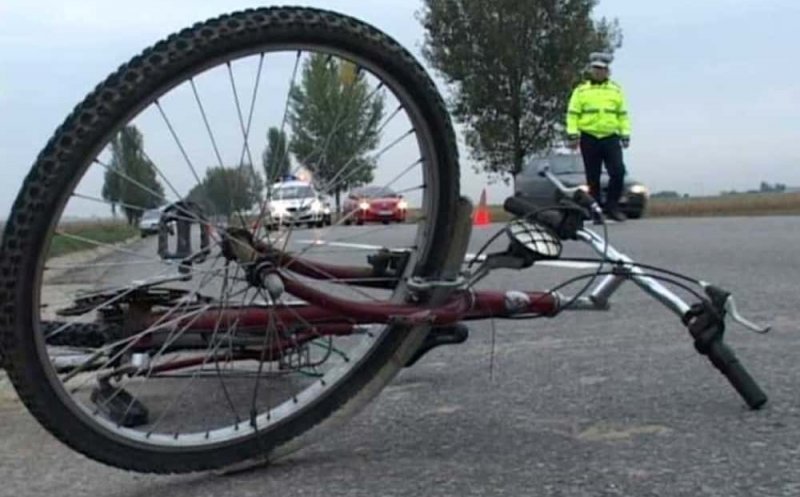 Accident grav în Cluj: biciclist de aproximativ 60 de ani, transportat în stare critică la spital
