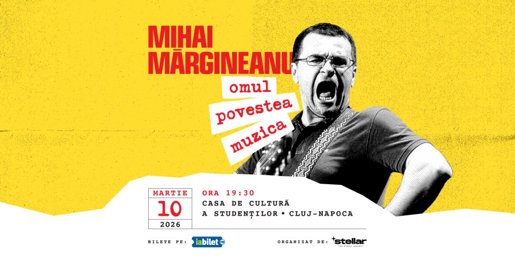Mihai Mărgineanu aduce la Cluj-Napoca turneul "Omul, Povestea, Muzica"
