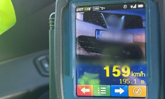 Polițiștii clujeni au ieșit să facă disciplină în trafic: Din 270 de sancțiuni, 177 au fost pentru viteză. 28 de șoferi au rămas fără permis