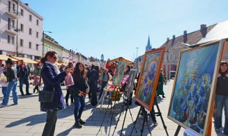 Primăvara a sosit la Turda: Târgul Mărțișorului e deschis până pe 8 martie