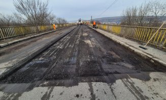Lucrări la podul peste Someș din Sânnicoara. Primărița din Apahida a anunțat ce urmează