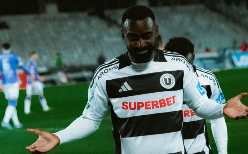 Macalou a prins curaj după un nou gol marcat: "Mergem în play-off și jucăm pentru ambele trofee, Cupa și Superliga"