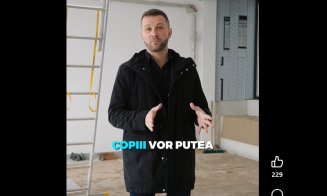 Primarul Floreștiului, pe șantierul noii clădiri din zona Liceului Dumitru Tăuțan: „Efortul elevilor va fi răsplătit prin condiții moderne, sigure și performante de învățare.