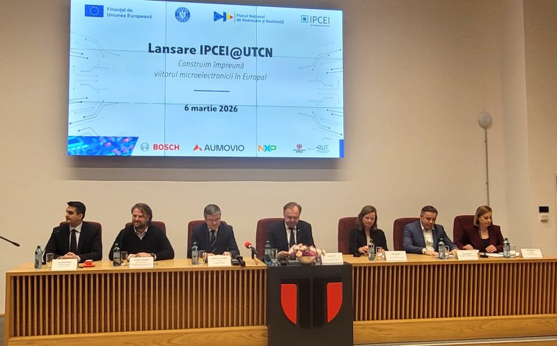 Clujul intră în liga europeană a microcipurilor: proiecte de 25 de milioane de euro lansate la UTCN prin programul IPCEI