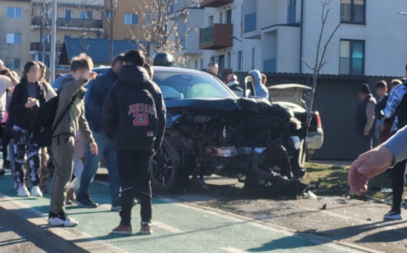 Accident rutier grav în Florești. Au intervenit două echipaje de pompieri și o ambulanță SMURD