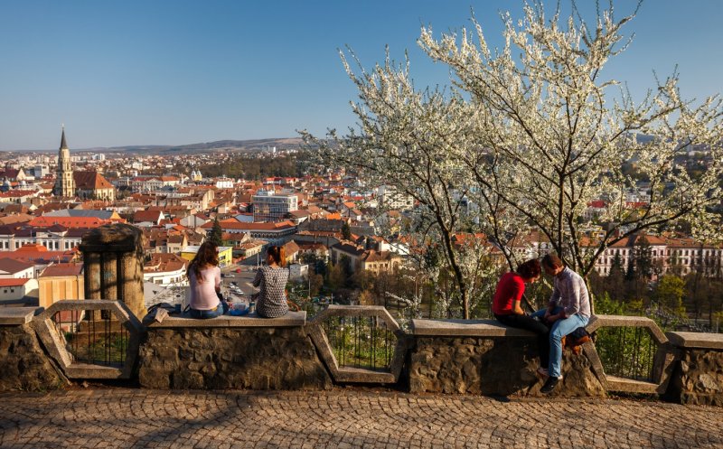 Primăvara își intră în drepturi la Cluj: vreme perfectă pentru plimbări în acest weekend
