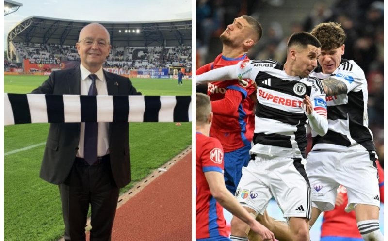 Emil Boc, după FCSB - U 1-3: “Grazie mille, Mister Bergodi! Felicitări Radu Constantea!”