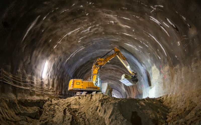 Primul tunel de autostradă din România ar putea fi deschis în câteva luni
