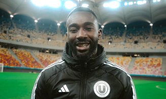 Macalou: ”Vreau un trofeu pentru «U» Cluj! Știu că suporterii acestui club îl merită. Dau totul pentru suporteri”