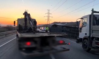 Cum s-a produs accidentul GRAV de pe centura Apahida între un microbuz și o autobasculantă în care au fost implicate 11 persoane