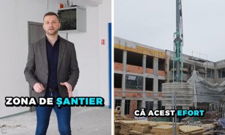 Primarul Bogdan Pivariu, pe șantierul Liceului „Dumitru Tăuțan”: „Educația rămâne cea mai importantă investiție într-o comunitate”