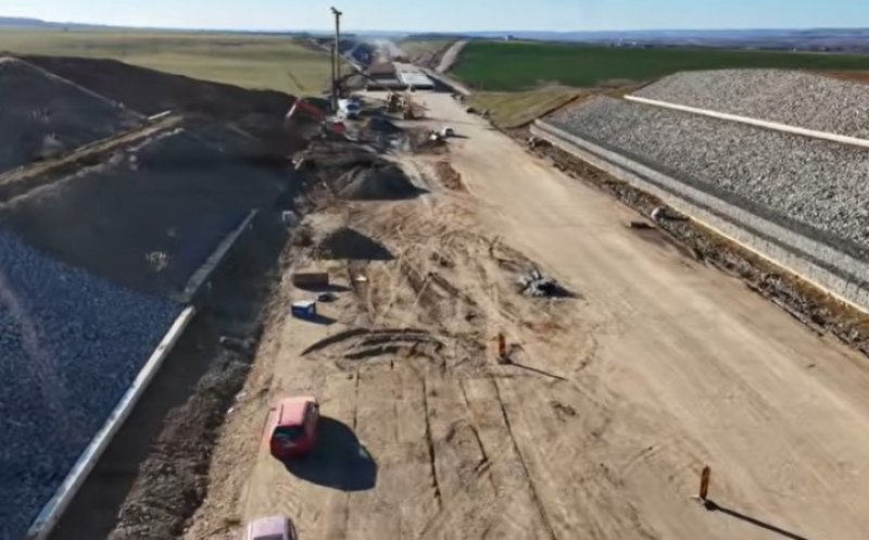 Primăvara pe Autostrada Transilvania: Se lucrează intens pe Suplacu de Barcău – Chiribiș. Când ar trebui să fie gata
