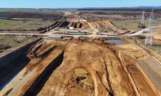 Primăvara pe Autostrada Transilvania: Se lucrează intens pe Suplacu de Barcău – Chiribiș. Stadiul lucrărilor și când ar trebui să fie gata