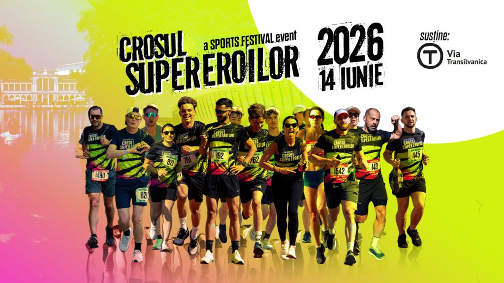 Crosul Supereroilor revine la Sports Festival 2026: alergarea care susține Via Transilvanica