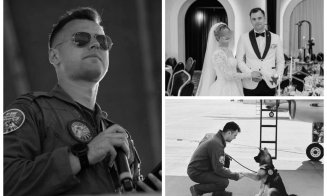 Curg mesajele de condoleanțe după tragedia în care a murit Octavian, pilotul militar de la Câmpia Turzii. Avea 30 de ani și era căsătorit de aproape un an