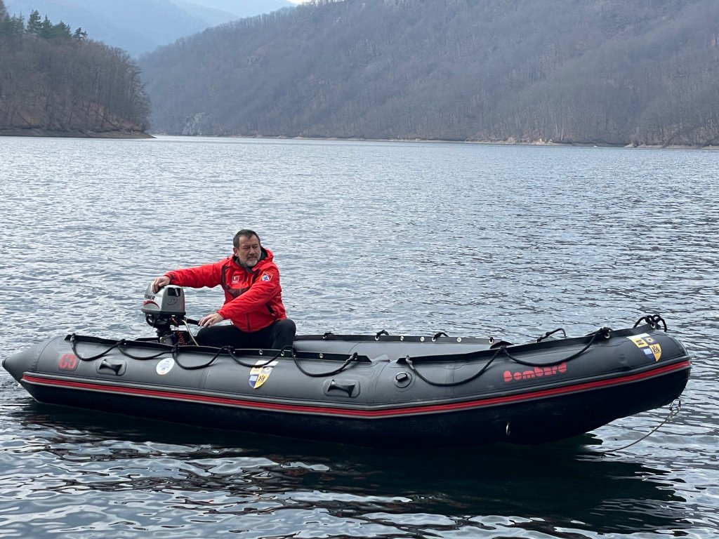 Barcă de salvare de ultimă generație pentru lacurile din Cluj