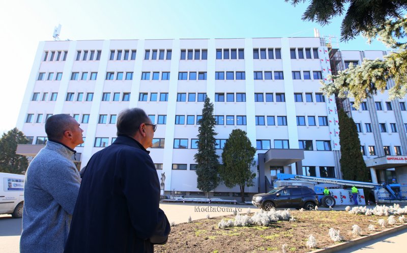 Continuă lucrările de reabilitare la Spitalul Municipal Turda. „Condiții mai bune pentru toți pacienții”