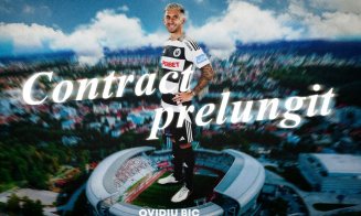 Ovidiu Bic a semnat prelungirea contractului cu ”U” Cluj / Încă doi ani în tricoul alb și negru