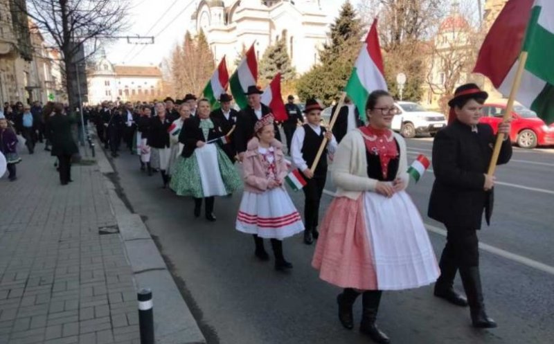 Circa 2.000 de oameni au sărbătorit Ziua Maghiarilor de Pretutindeni la Cluj-Napoca