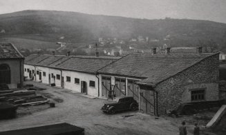 Garajele și atelierele de tâmplărie manuală a fabricii Tehnofrig, anul 1949