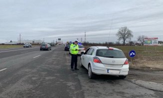 Acțiune de amploare a polițiștilor clujeni pe DN1: peste 120 de sancțiuni aplicate. Ce au descoperit