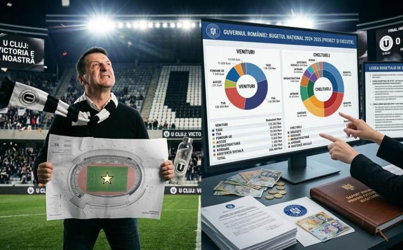 Prezentul și demitizarea! Fotbal, bugete și reformă / "U" Cluj, mentalitate de învingător pe un buget multianual restrâns