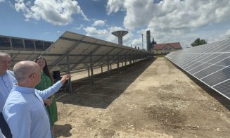 Parc fotovoltaic de 3,5 milioane de euro la Cluj. Emil Boc: „Vom acoperi jumătate din iluminatul public”