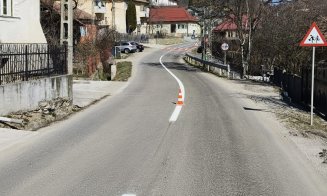 Se refac marcajele pe drumurile județene din Cluj. Sectoarele vizate