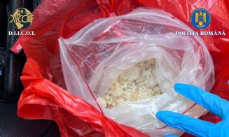 Flagrant în Cluj Napoca: bărbat prins în timp ce încerca să vândă „cristal” în valoare de 22.000 lei