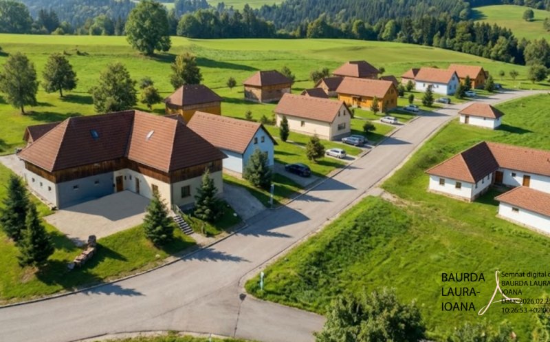 Noi case de vacanță într-o zonă superbă a Clujului. Proiectul a primit verde de la urbanism