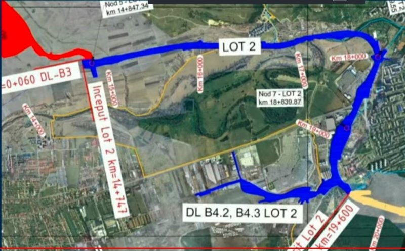 CENTURA METROPOLITANĂ. A fost relansată licitația pentru primul tronson din cele 6 / Studiu de circulație pentru benzi dedicate, în mai