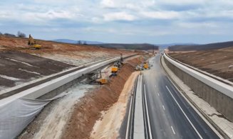 Zimbor – Poarta Sălajului, aproape gata: imagini din teren de pe Autostrada Transilvania
