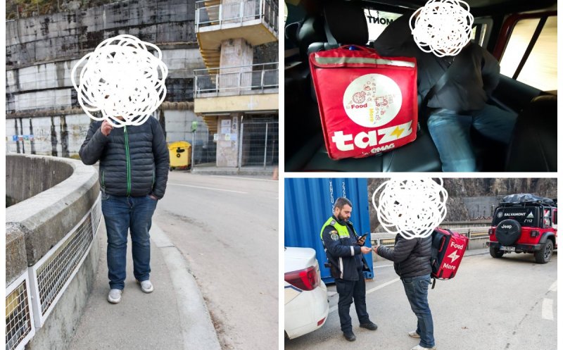 De necrezut: un livrator de mâncare a fost găsit rătăcind pe Transfăgărășan. El susține că a venit pe jos din Cluj