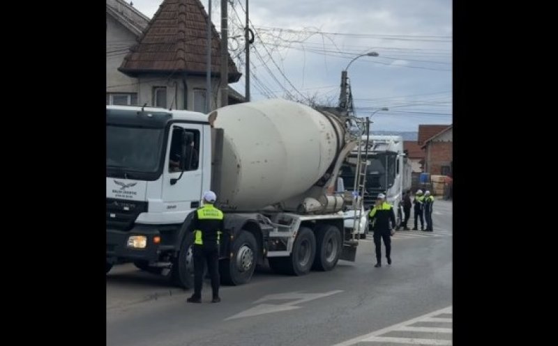 Controale și sancțiuni dure în Someșeni: Boc nu mai lasă camioanele să încalce regulile