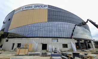 IMAGINI noi de pe șantierul Bazinului Olimpic din Borhanci: lucrările au trecut de 75%