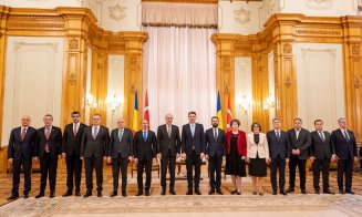 În ziua marelui meci Turcia-România, Mircea Abrudean l-a primit pe omologul turc la Senat: „Cooperarea noastră rămâne esențială”