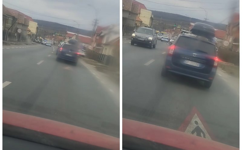 Accident rutier în Cluj-Napoca, provocat de o posibilă criză cardiacă la volan