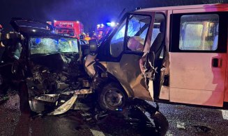 ACCIDENT GRAV cu 6 victime pe centura Vâlcele-Apahida / Coliziune frontală după o depășire neregulamentară